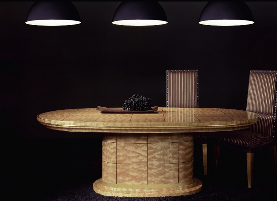 Dining table oval Orpheo, Elledue