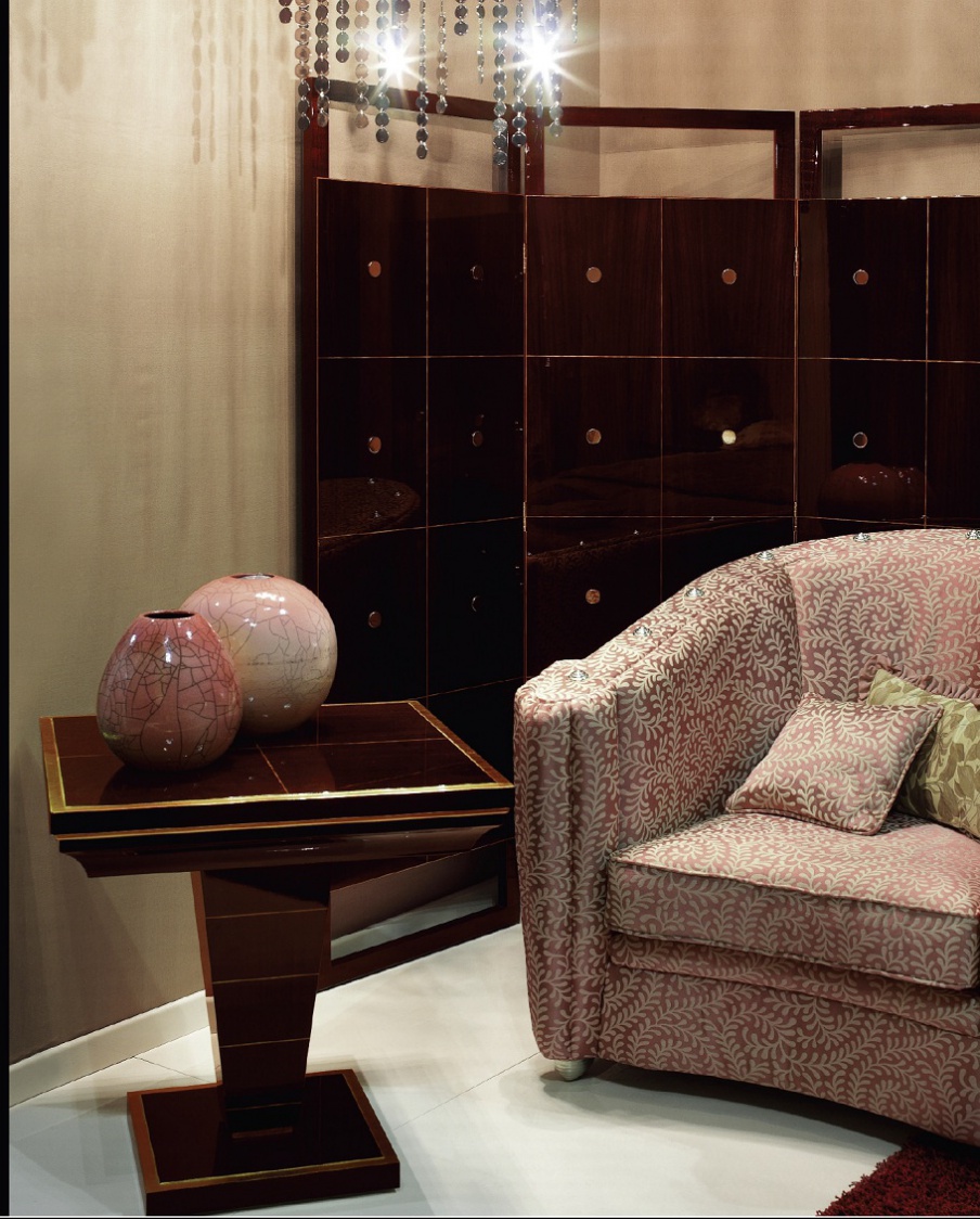 Coffee table solid wood Orpheo, Elledue