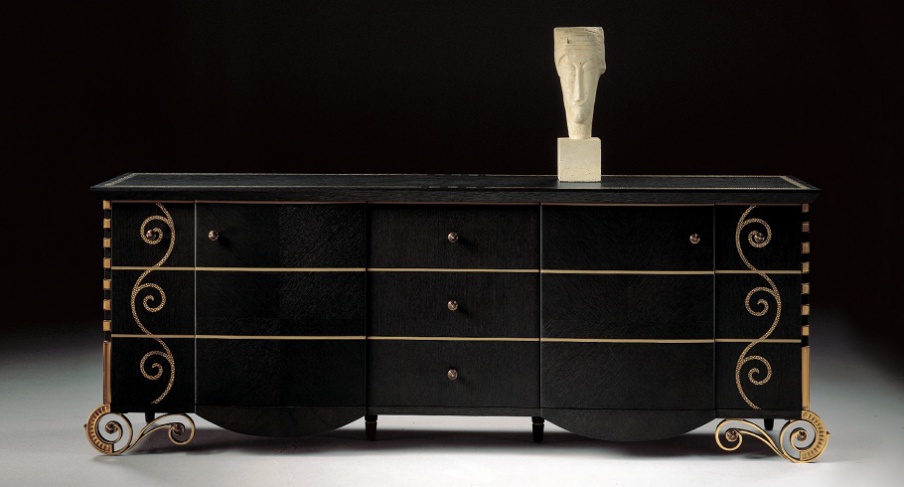 Dresser solid wood Rokko, Elledue