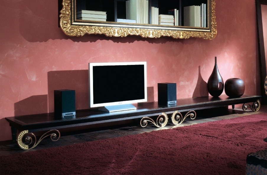 Stand made of solid wood Rokko, Elledue