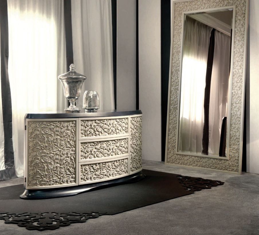 Dresser solid wood Saraya, Elledue