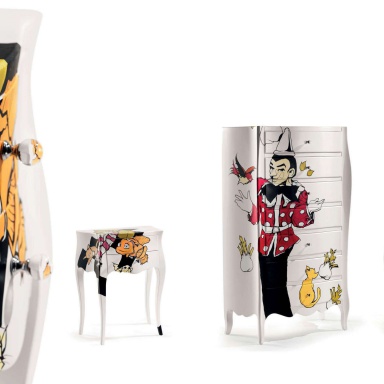 Bedside table bedside Fairy Tales