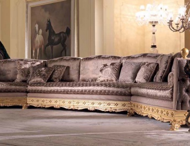 Corner sofa in fabric, Jumbo Collection