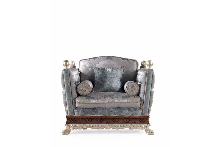 Armchair in fabric, Jumbo Collection