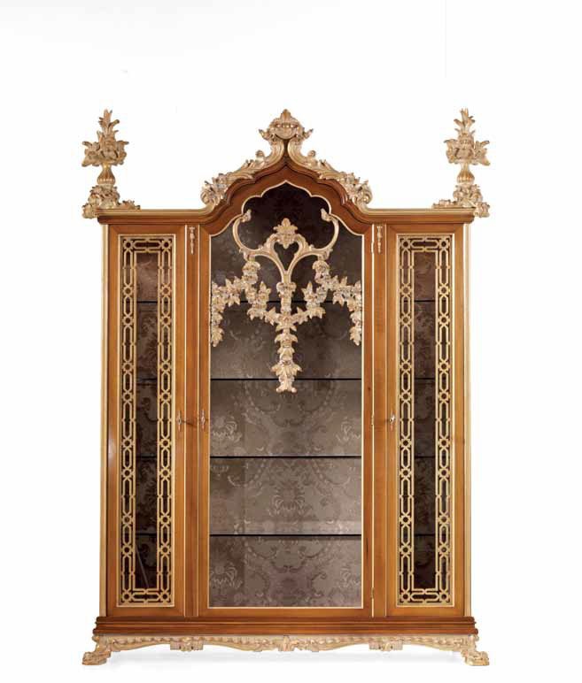 Showcase natural wood Jumbo Collection