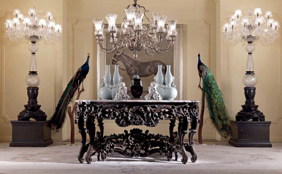 Console with marble top, Jumbo Collection