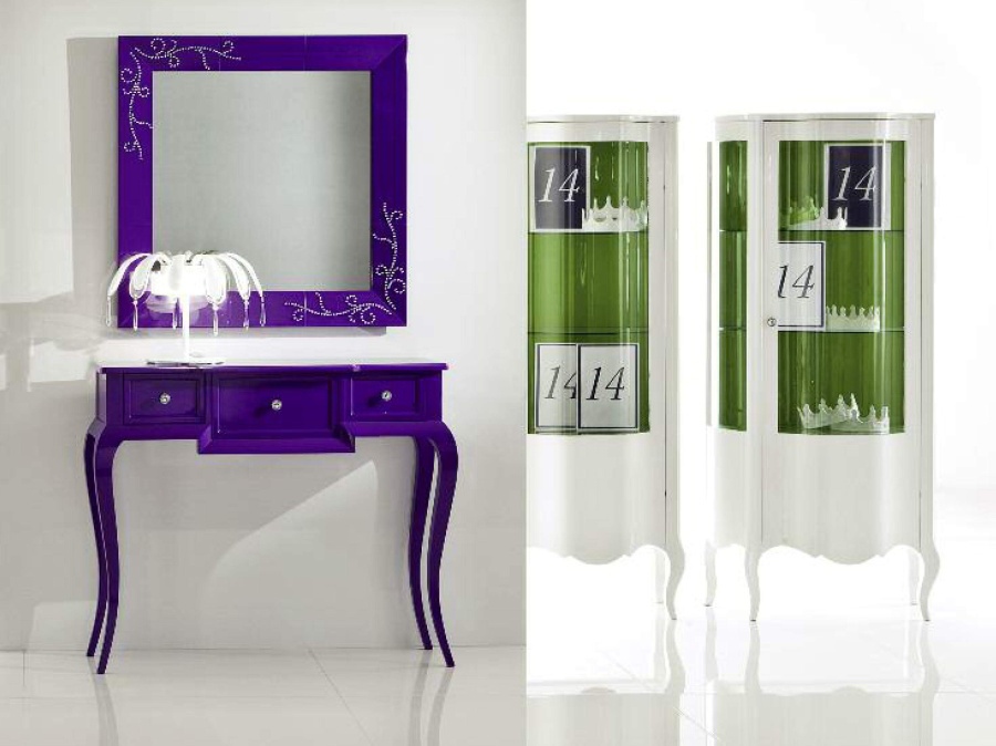 Square wall mirror W Mir Vanity, Moda