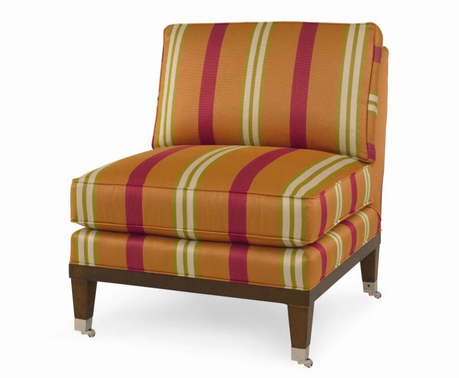 A chair on wheels Statewood Armless, Century Furniture