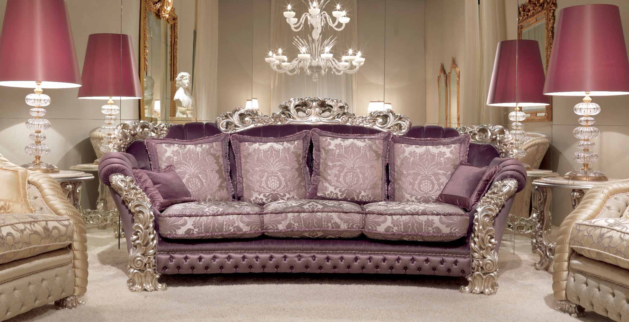 Living room (sofa set) Vienna, Zanaboni - Luxury furniture MR