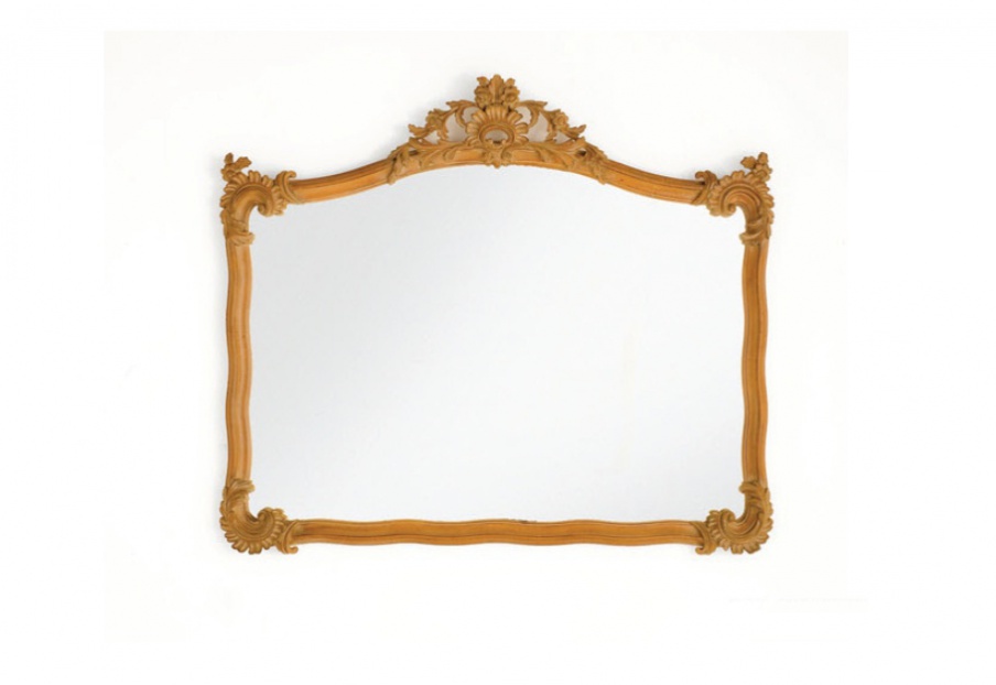 Wall mirror in wooden frame, Chelini