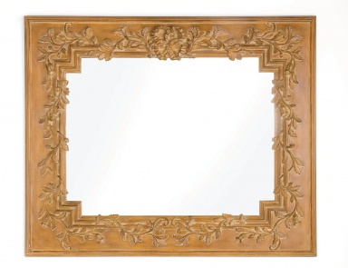 Wall mirror in wooden frame, Chelini