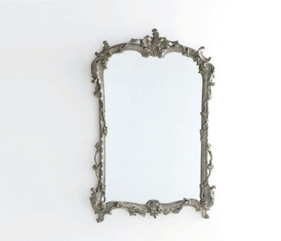 Wall mirror in wooden frame, Chelini