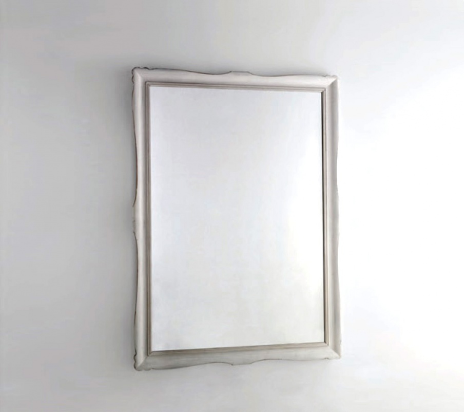 The rectangular mirror in a wooden frame, Chelini