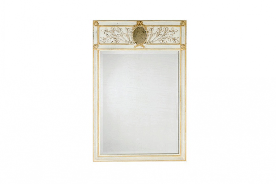 Rectangular mirror made of solid wood, Chelini