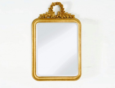 The mirror wall made of solid wood, Chelini