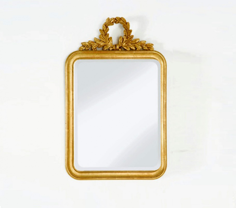 The mirror wall made of solid wood, Chelini