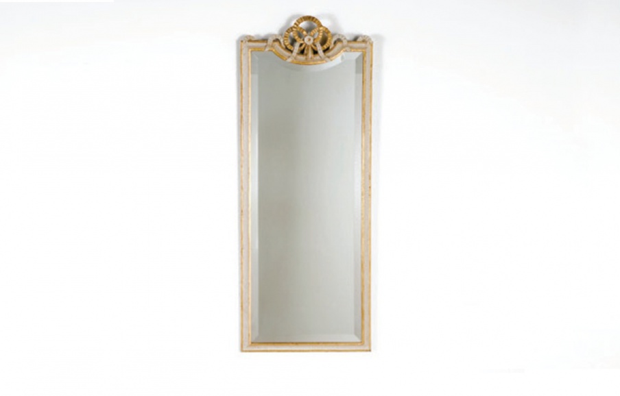 Wall mirror with wooden frame, Chelini