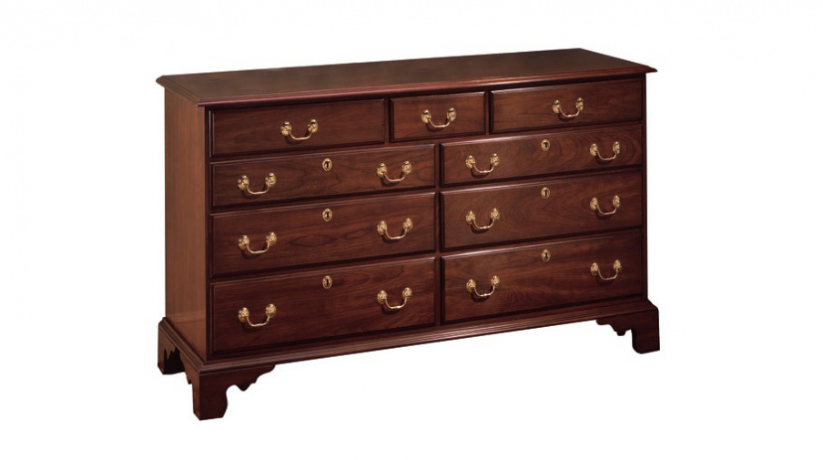 Pine chest of drawers the Hudson Valley, Harden