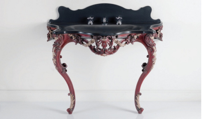 Console for bathroom Chelini