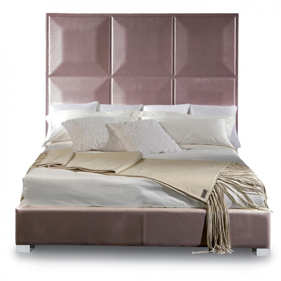Double bed with high headboard Migaori, Rugiano