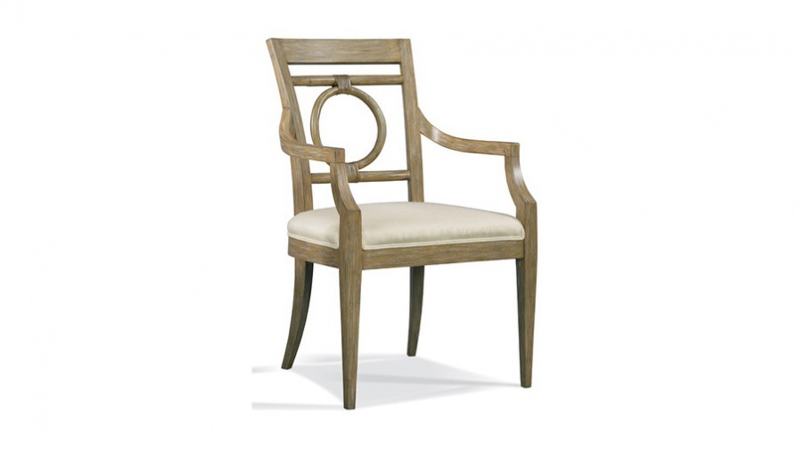 Chair with armrests, CTH/Sherrill Occasional