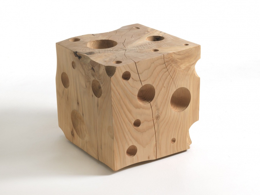 The pouf in the form of cheese Cheese, Riva 1920