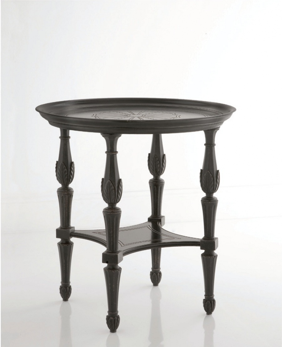 Coffee table with a round top, Chelini