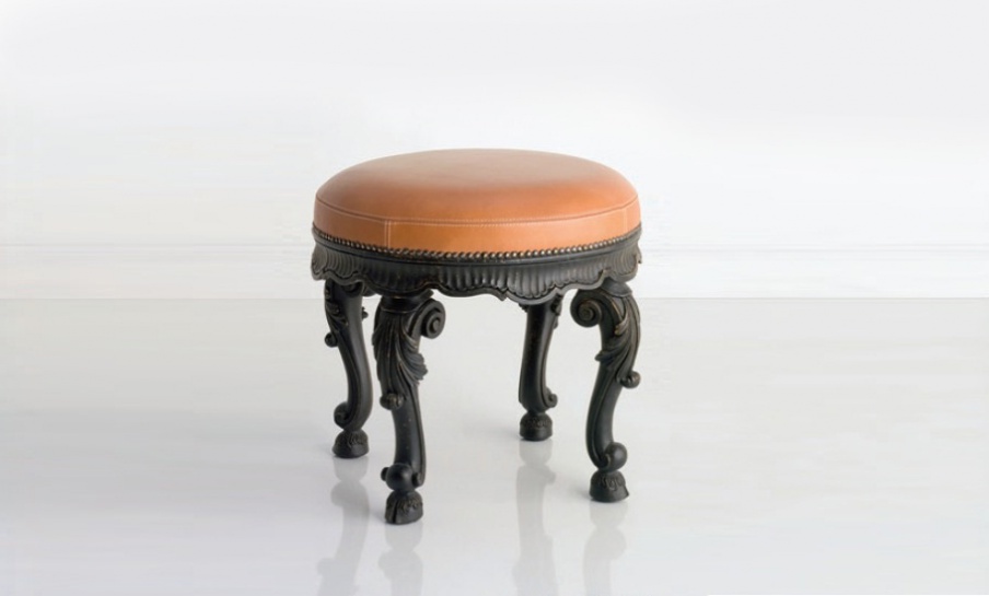 Stool with upholstered seat Chelini