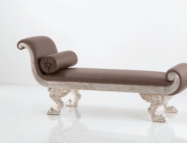 Bench with upholstered seat, Chelini