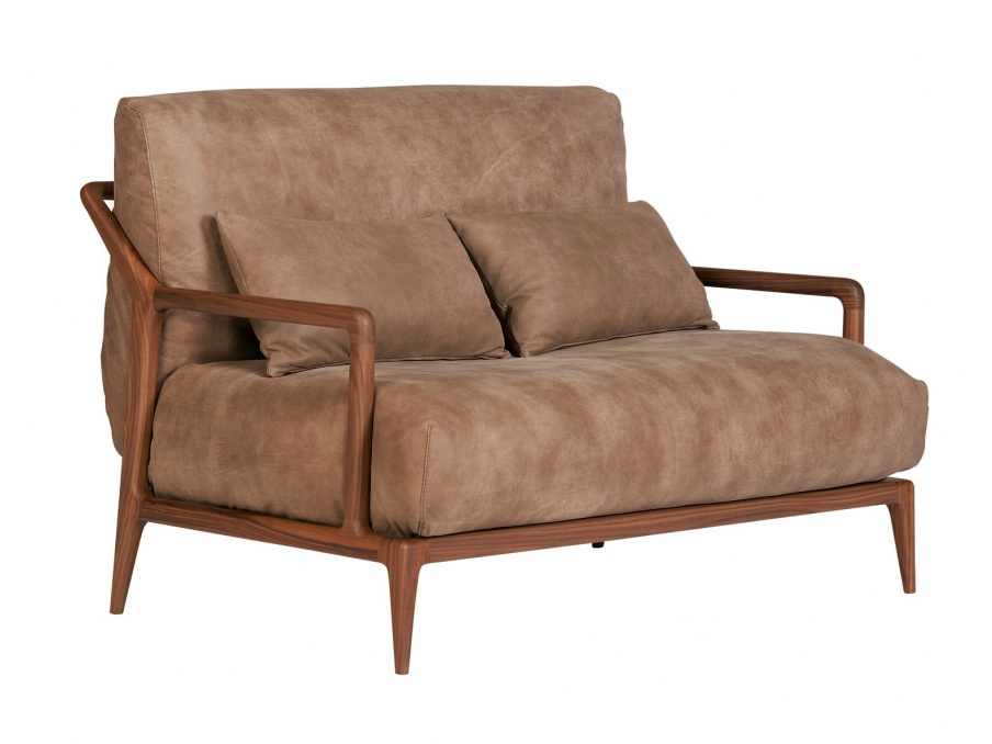 Two seater sofa with high back Indigo, Selva