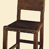 chair with leather seat 