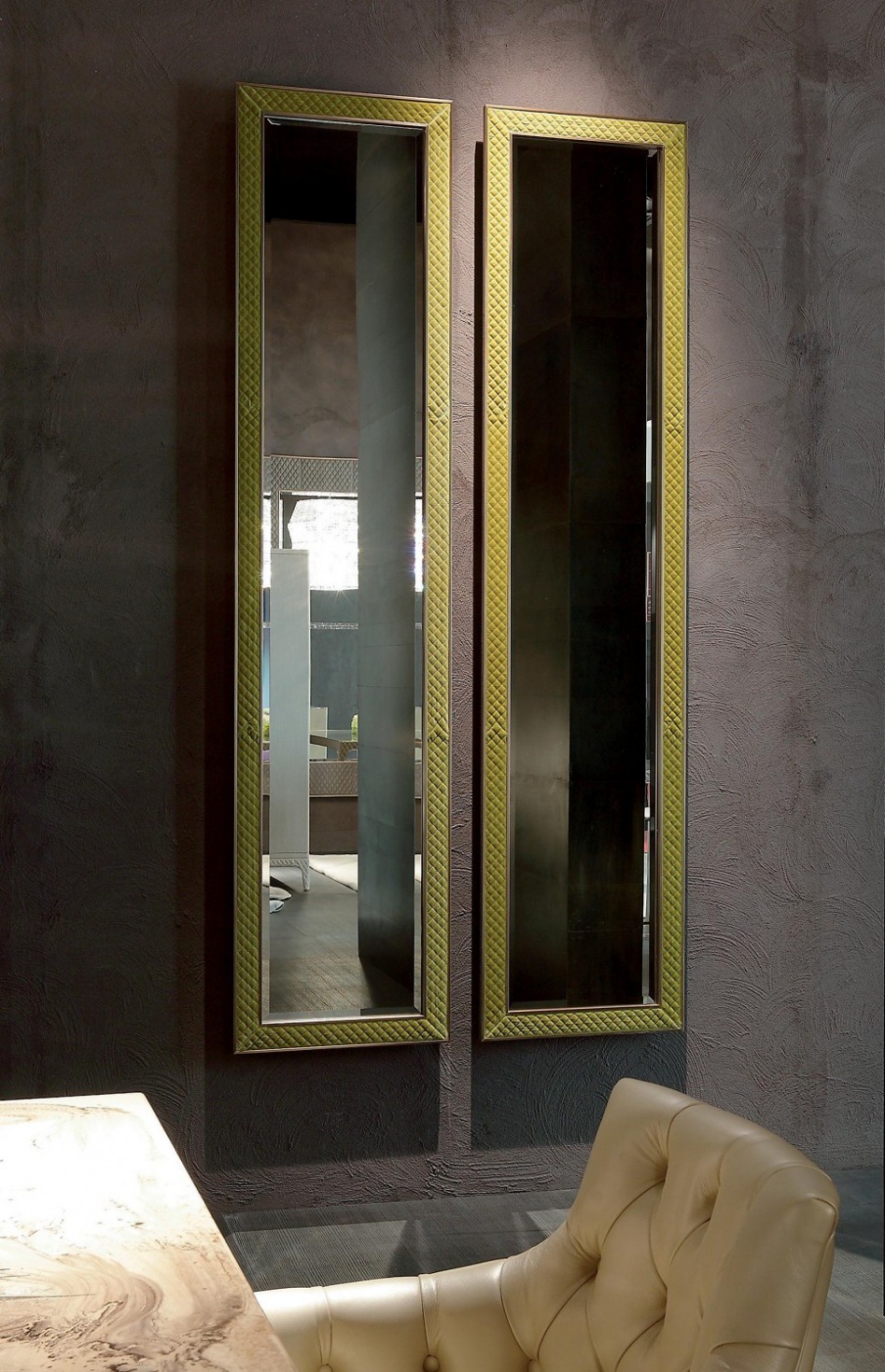 Wall mirror Honey Slim, Rugiano