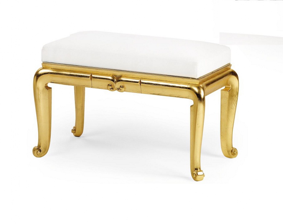 Bench made of solid wood lacquered, Elledue