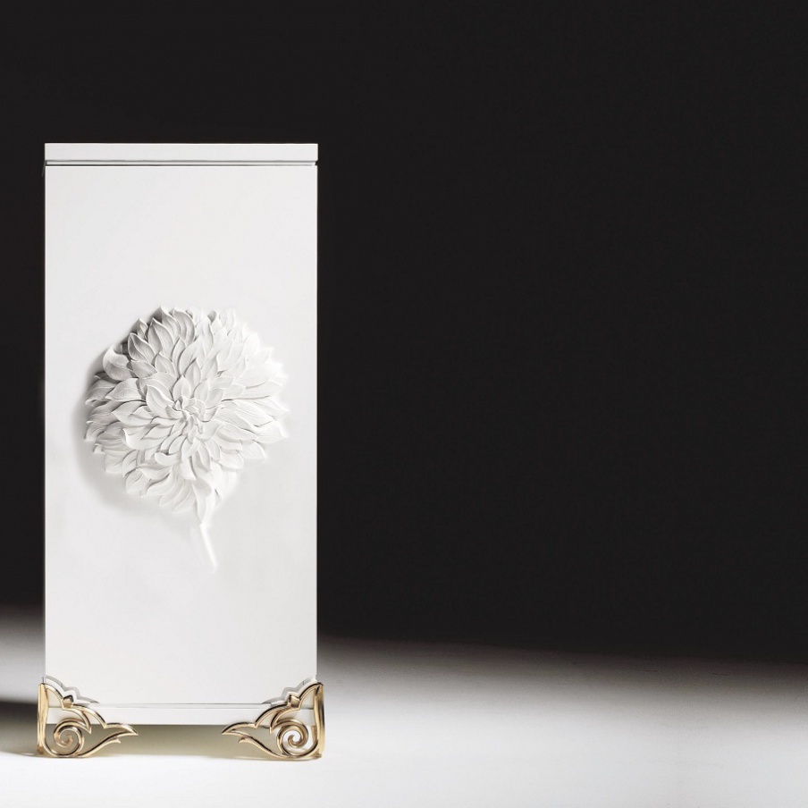 Dresser solid wood lacquered, Elledue