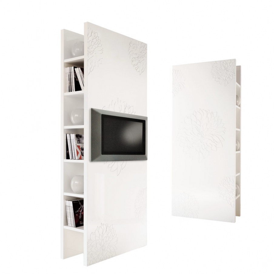 TV stand made of natural wood, Elledue