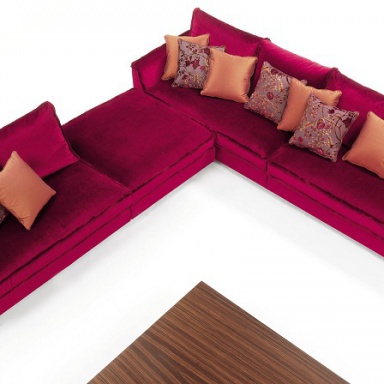 Living room (sofa set) work was first performed in Flower