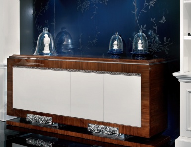 Dresser solid wood lacquered, Elledue