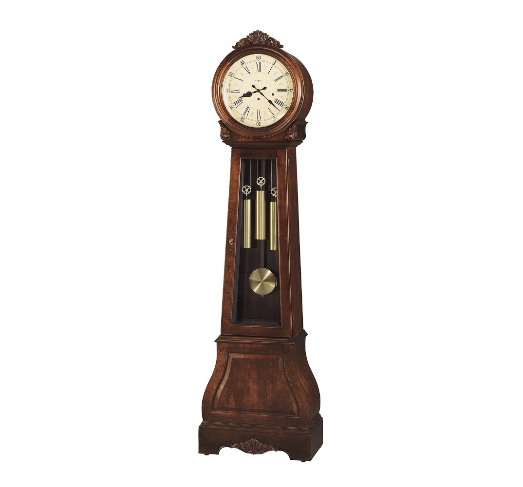 La Rochelle floor clock with a frame made of wood, Howard Miller