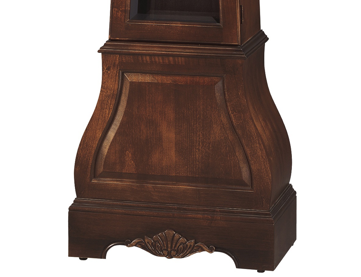 La Rochelle floor clock with a frame made of wood, Howard Miller