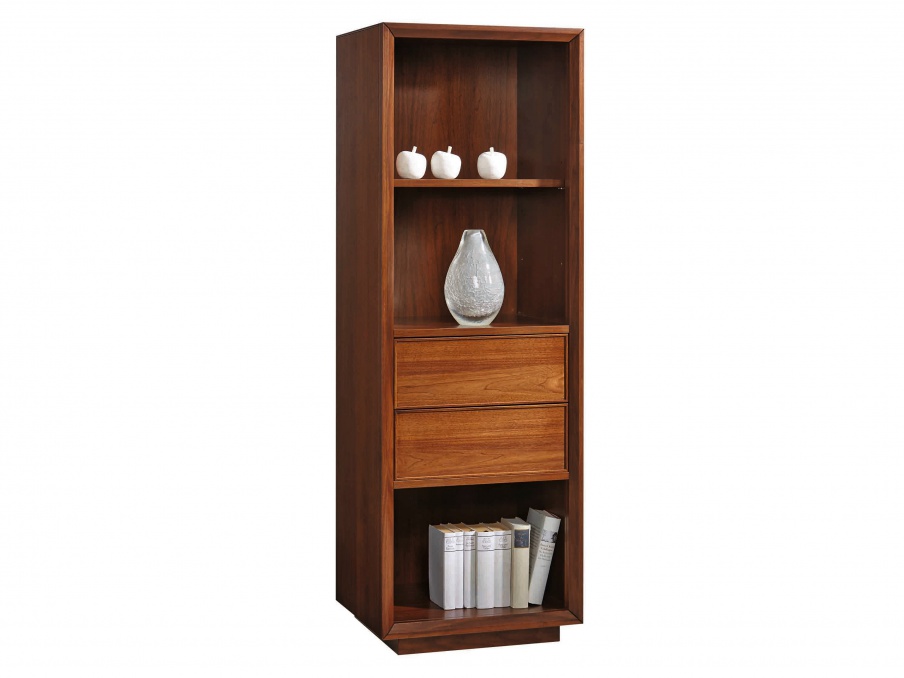 Bookcase with drawers Leonardo, Selva