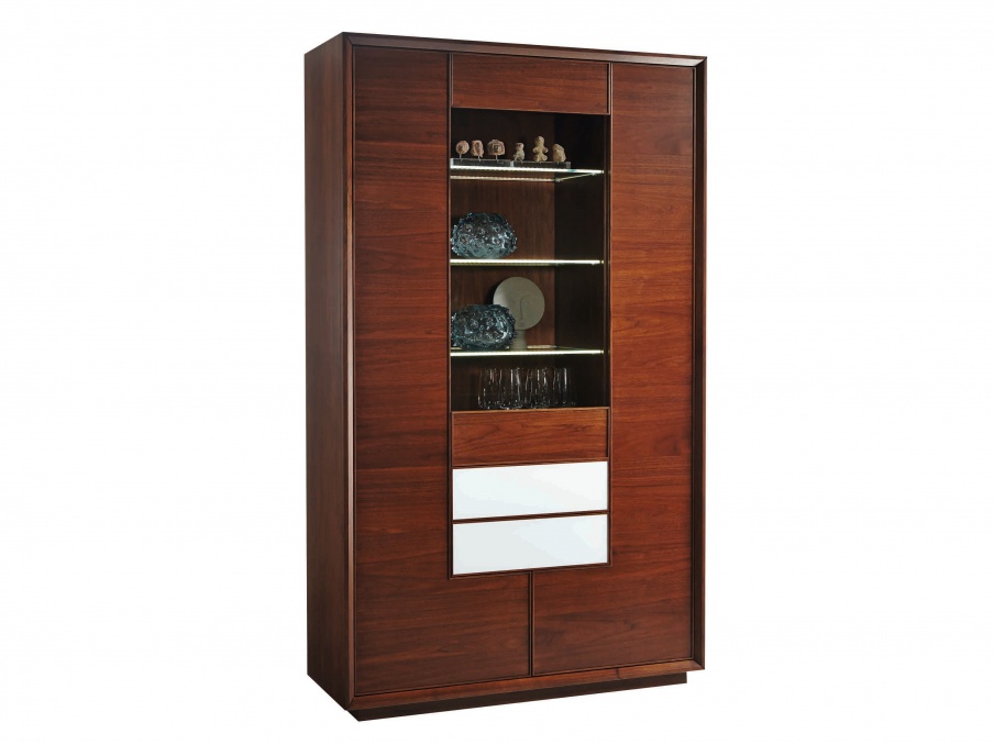 Showcase of American walnut Leonardo, Selva