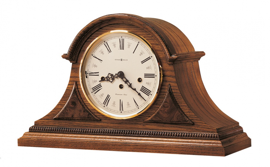 Worthington table clock, Howard Miller