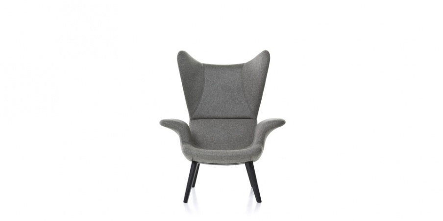 The high-backed chair Longwave, Moroso