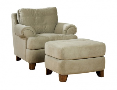 Chair with Ottoman foot Francis Suite, Howard Miller