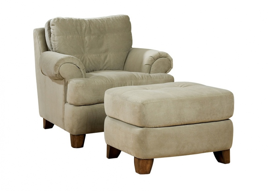 Chair with Ottoman foot Francis Suite, Howard Miller