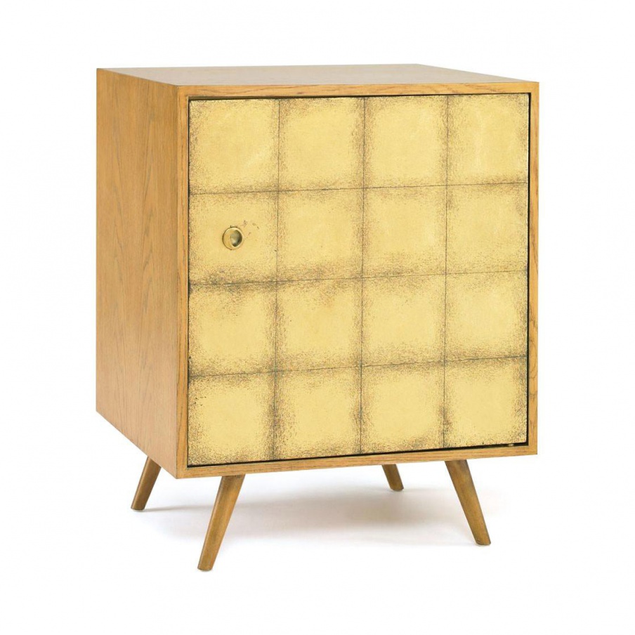 Bedside table bedside Gold Leaf Franklin, DwellStudio