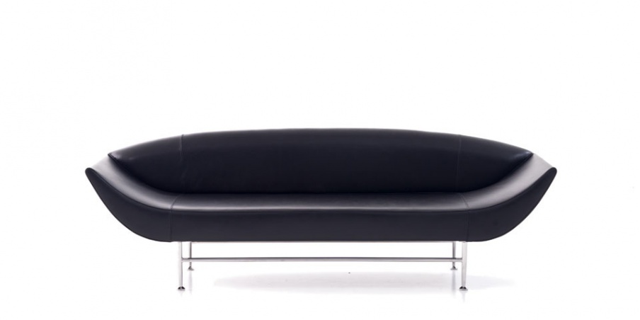 Sofa on a frame of wood Ellittico, Moroso