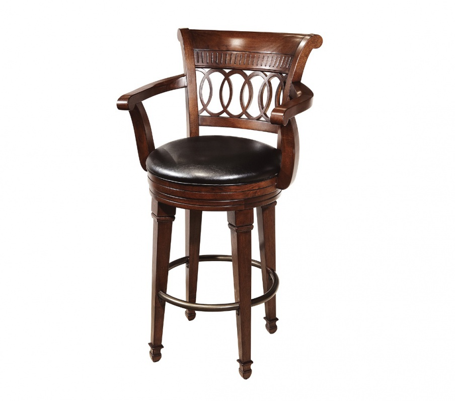 Bar stool with armrests Cortland, Howard Miller