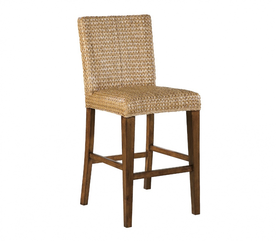 Seagrass bar stool by Howard Miller