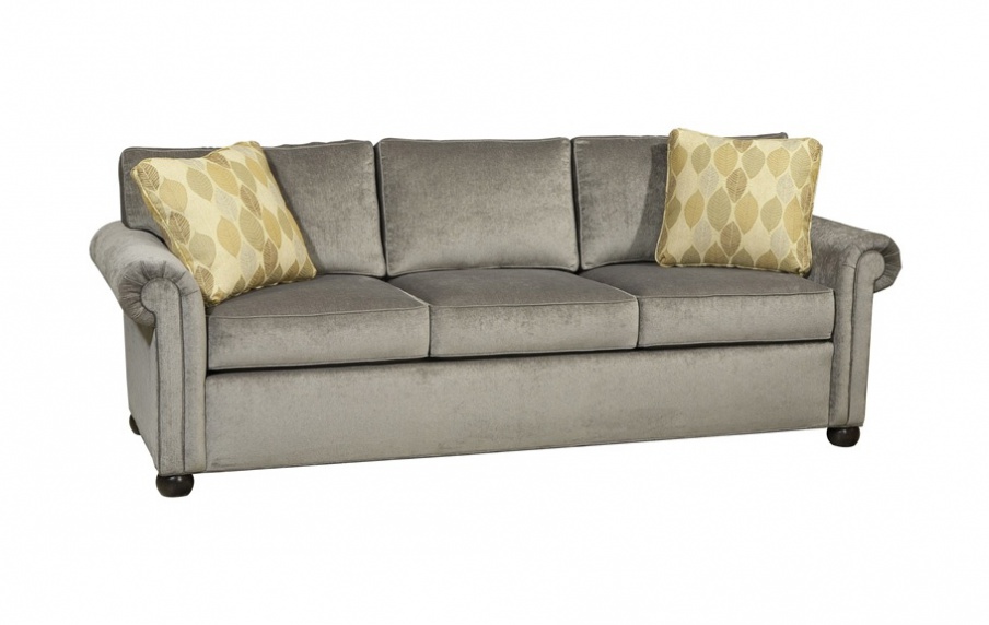 The triple Rolled Arm sofa, Howard Miller